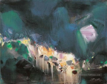 Fête de la Nuit ZDQ China abstrait Peinture à l'huile